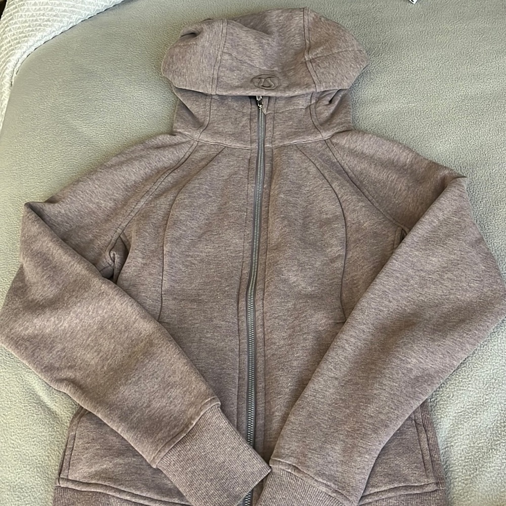 Light purple zip up jacket